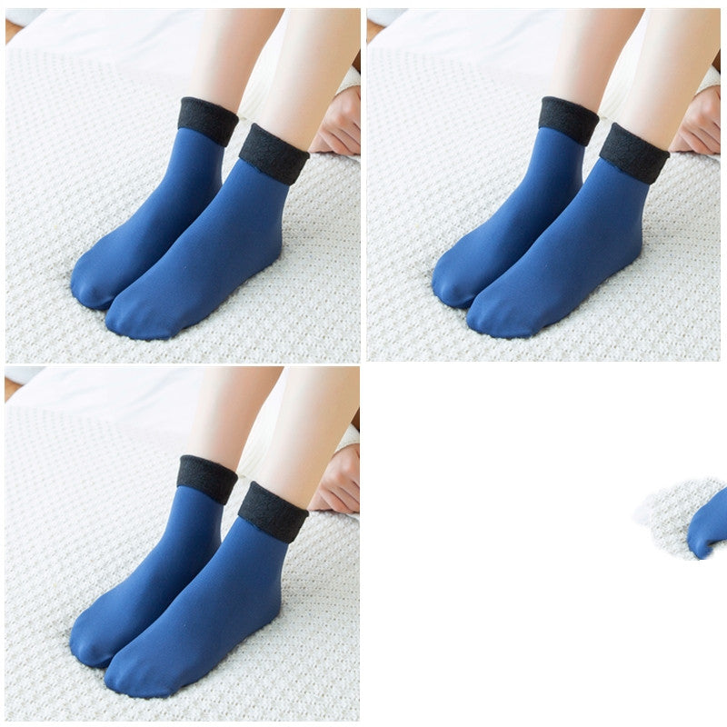 Plus Fleece Socks To Keep Warm Snow Women In Autumn And Winter