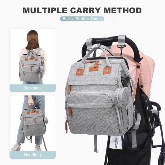 Folding Crib Anti-mosquito Stroller Large Capacity Baby Bag
