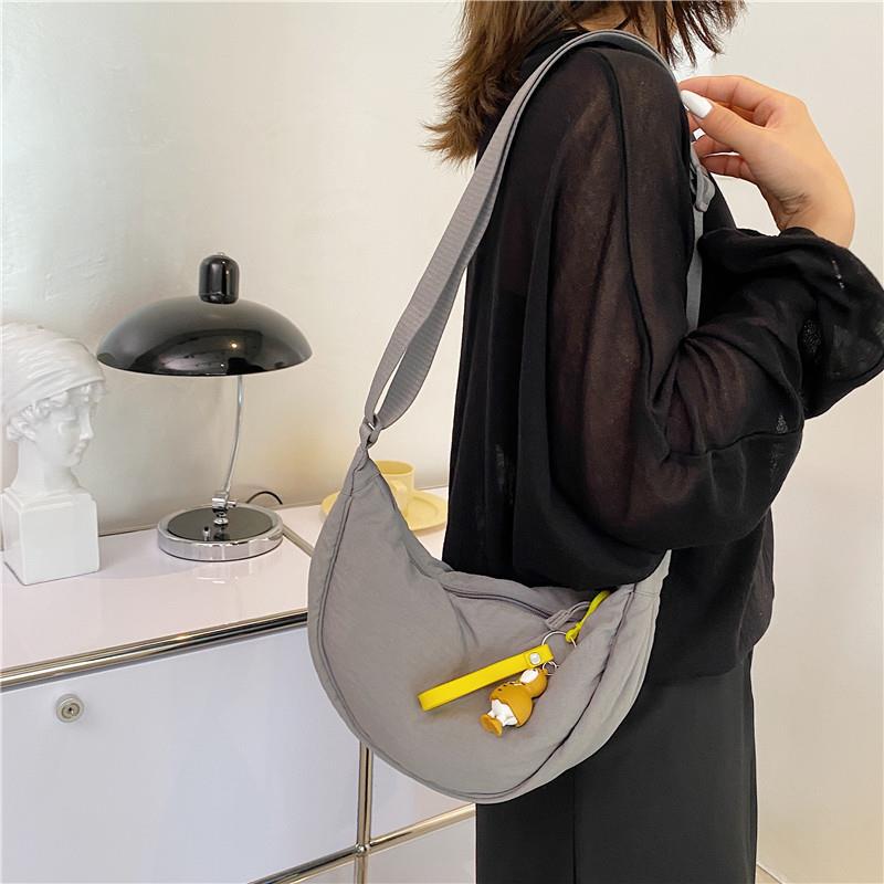 Women's Fashionable Lightweight And Versatile Casual Shoulder Canvas Bag