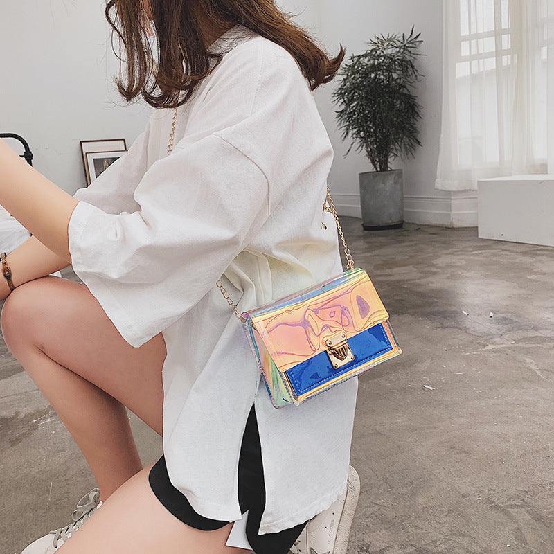 Crossbody Bag with zipper and buckle