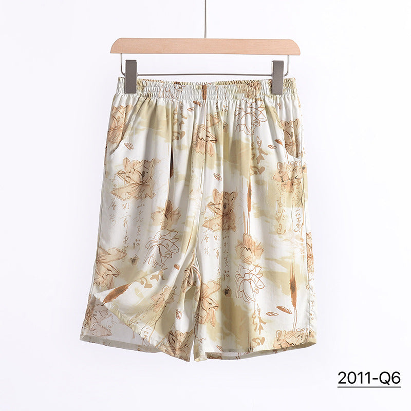 Womens Wide-leg Breathable Outerwear-friendly Lounge Pants