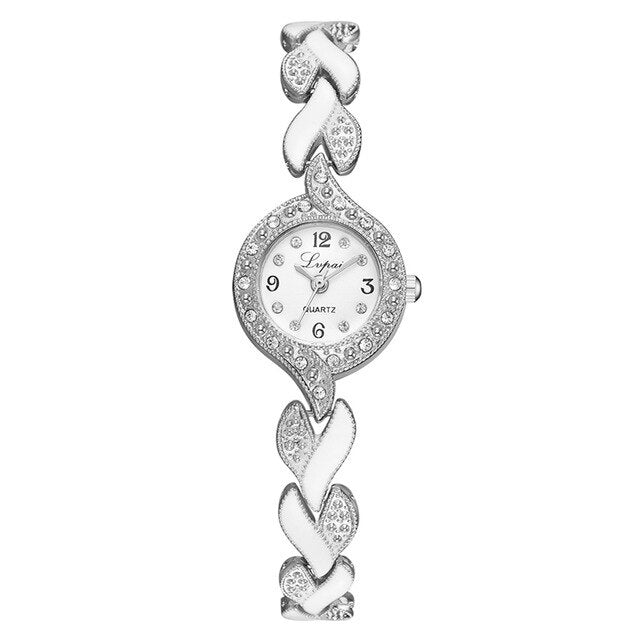 Niche diamond alloy bracelet watch ladies watch
