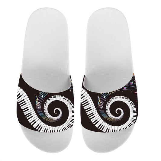 Printed slippers