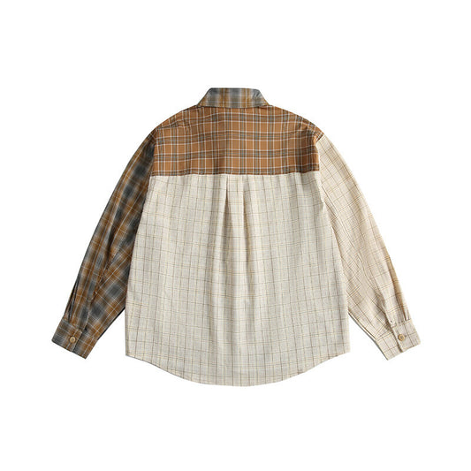 Design Stitching Shirt For Men And Women