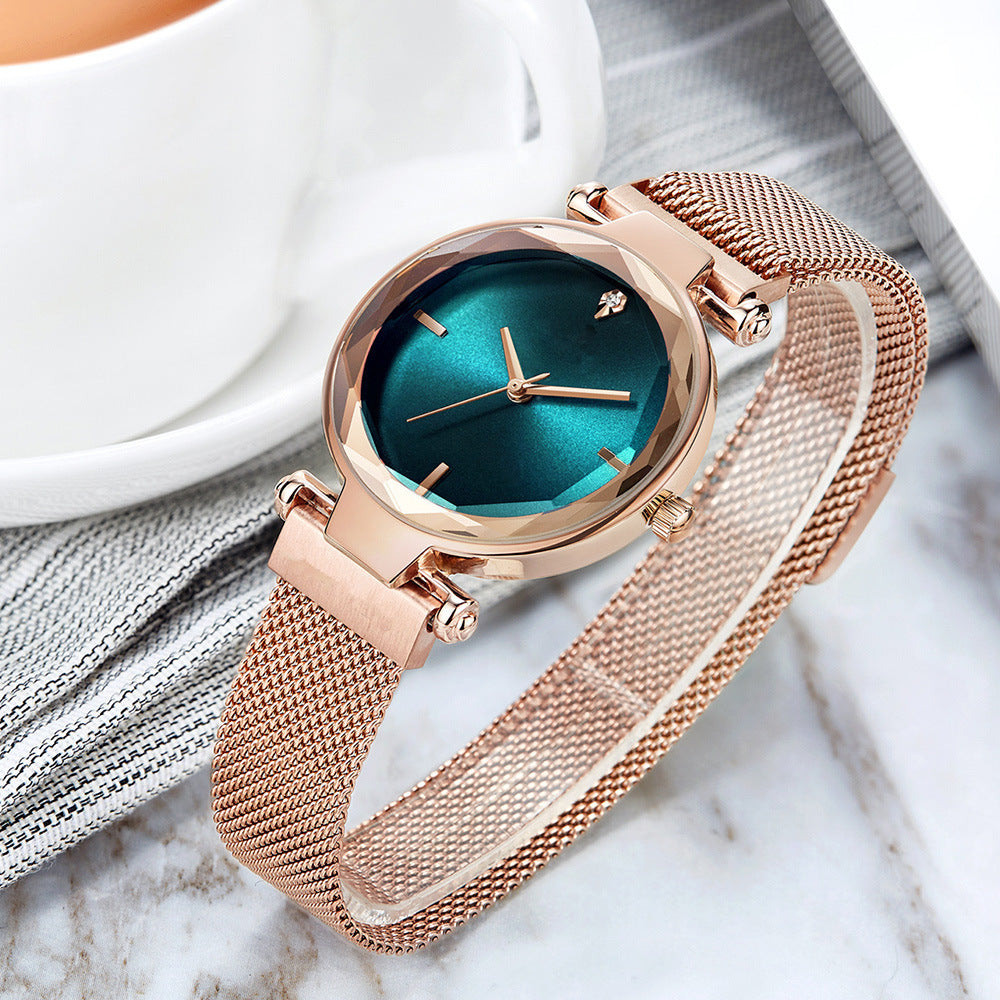Ladies Fashion Mesh Band Quartz Watch