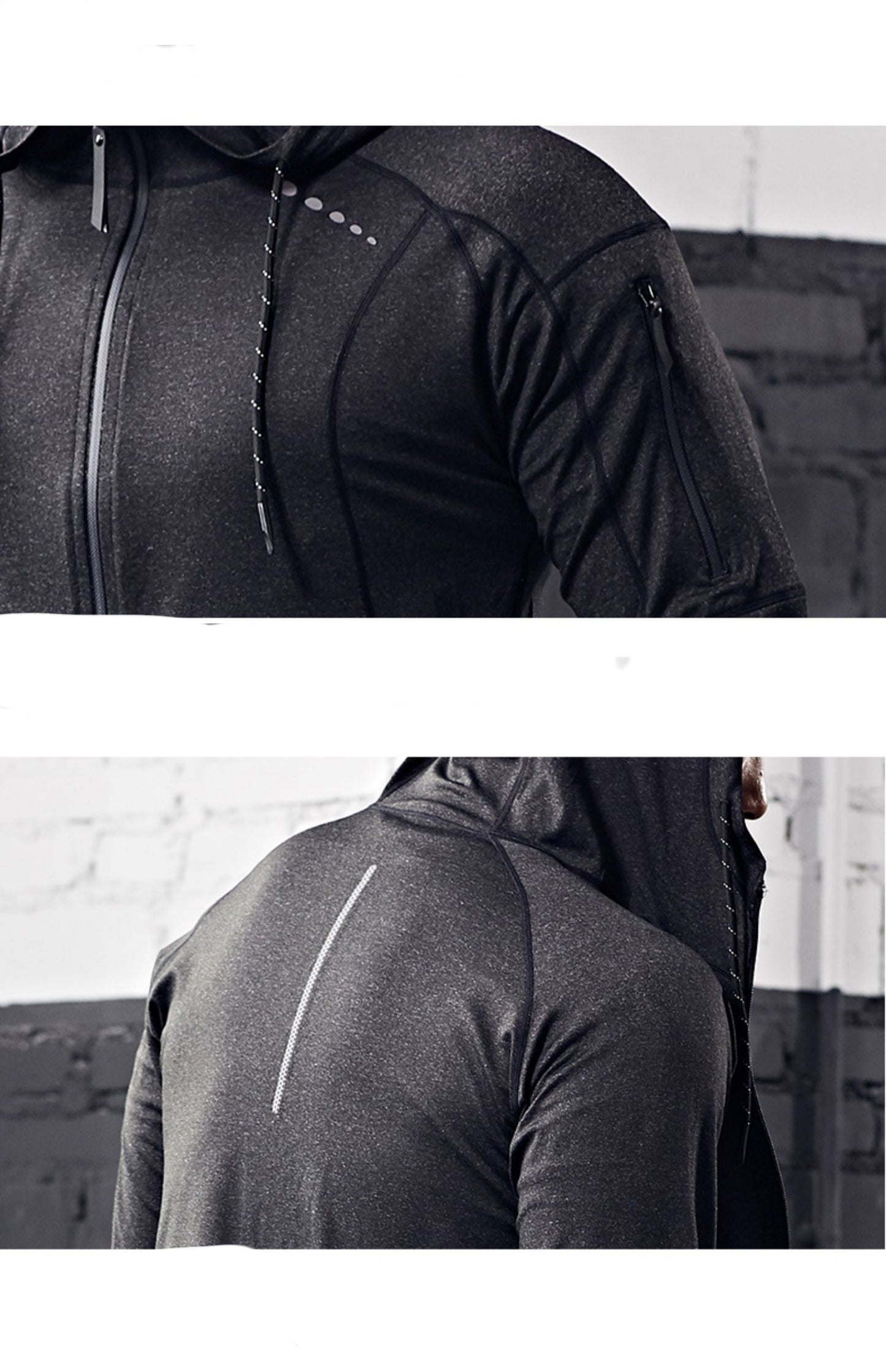 Morning Running Equipment Running Training Clothes Hooded Coat