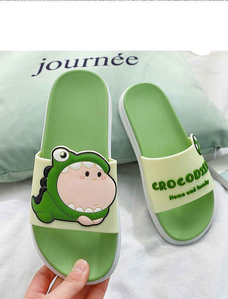 Cute Cartoon Fashionable Household Dinosaur Slippers