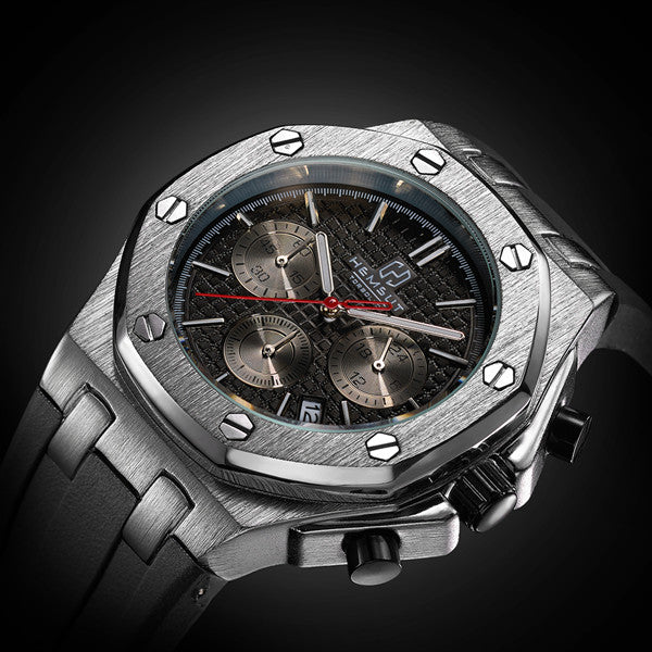 Multifunctional men's quartz watch