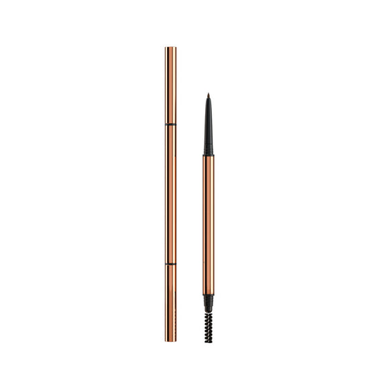 Double Head Extremely Thin Eyebrow Pencil Waterproof And Sweat-proof Durable