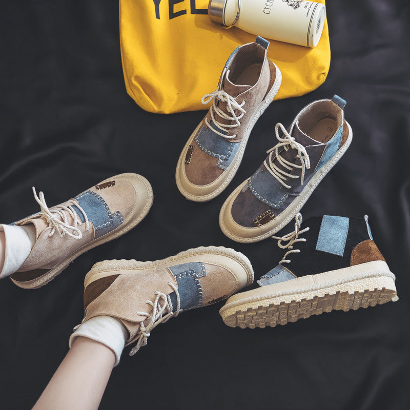 White Shoes For Female Students Ins
