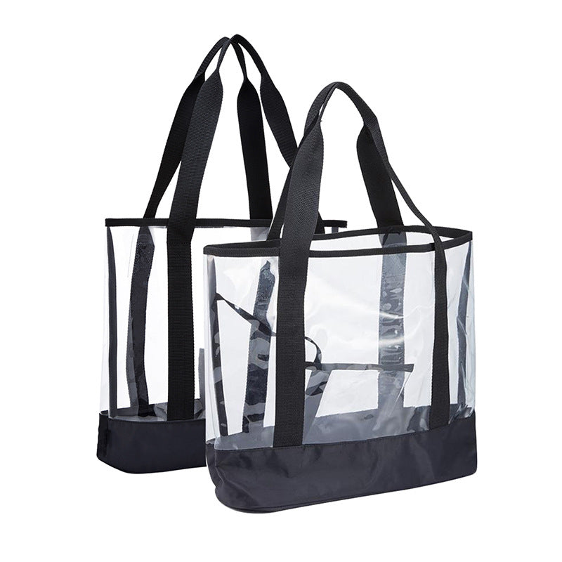 Gennemsigtig gelétaske Koreansk mode Damer Strand One-shoulder