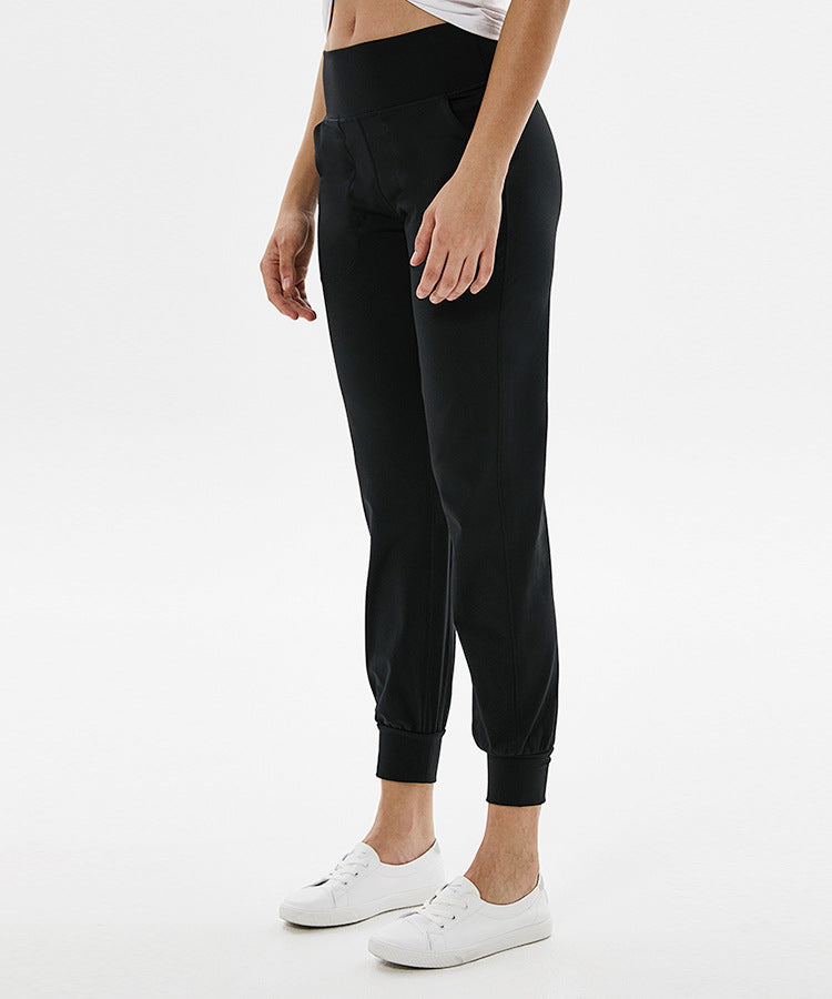 Loose Pocket Yoga Cropped Pants