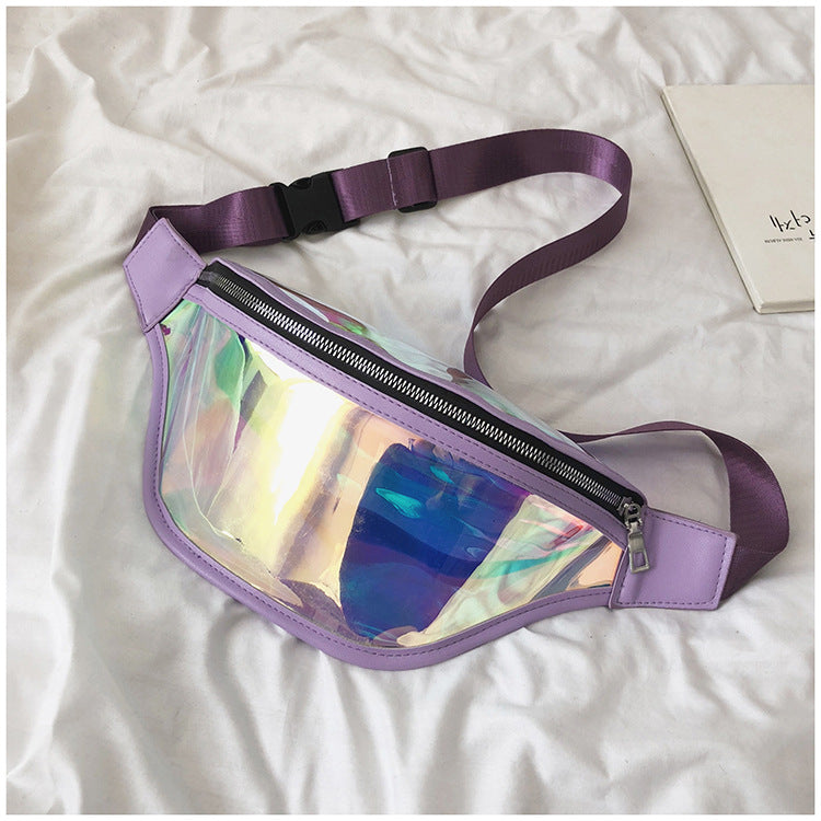 Laser shoulder messenger bag