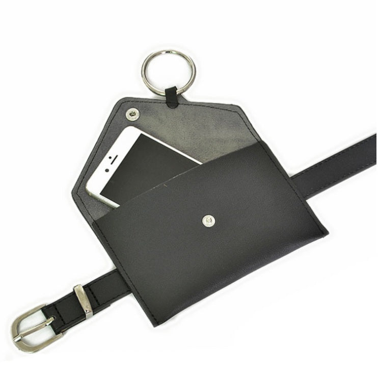 Fanny Pack Women Belt Bag Leather Waist Bag Fashion Women's Pure Color Ring PU Messenger Shoulder Chest pochete homem C25