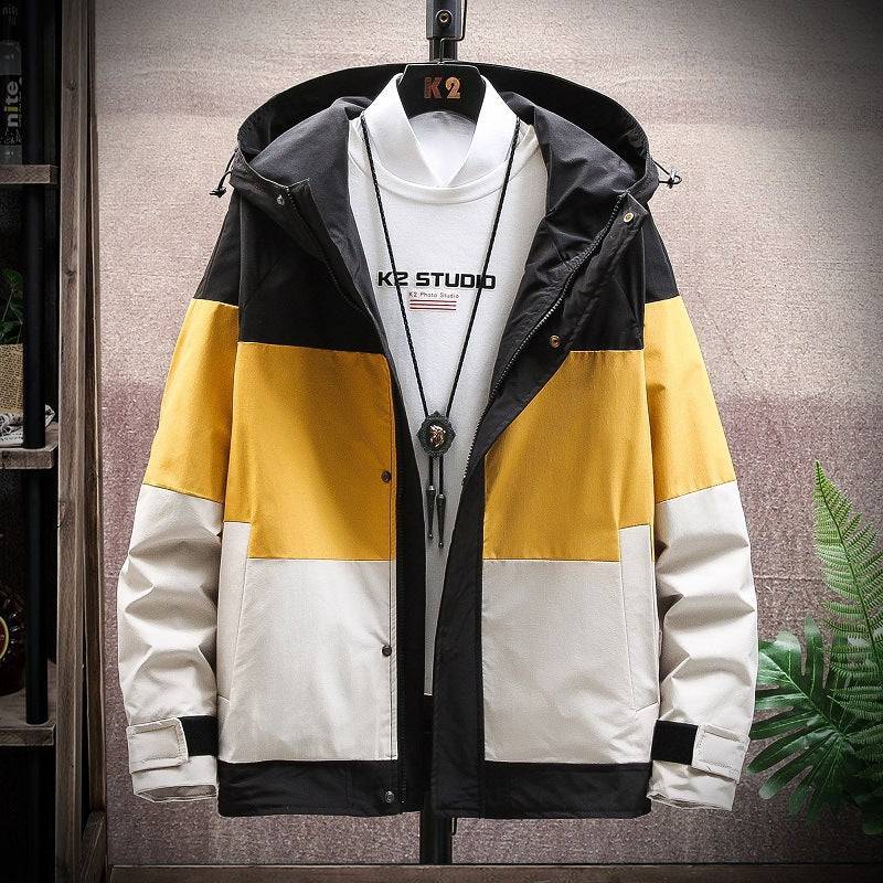 Men's Youth Coat Jacket Fashion Korean Casual Trend