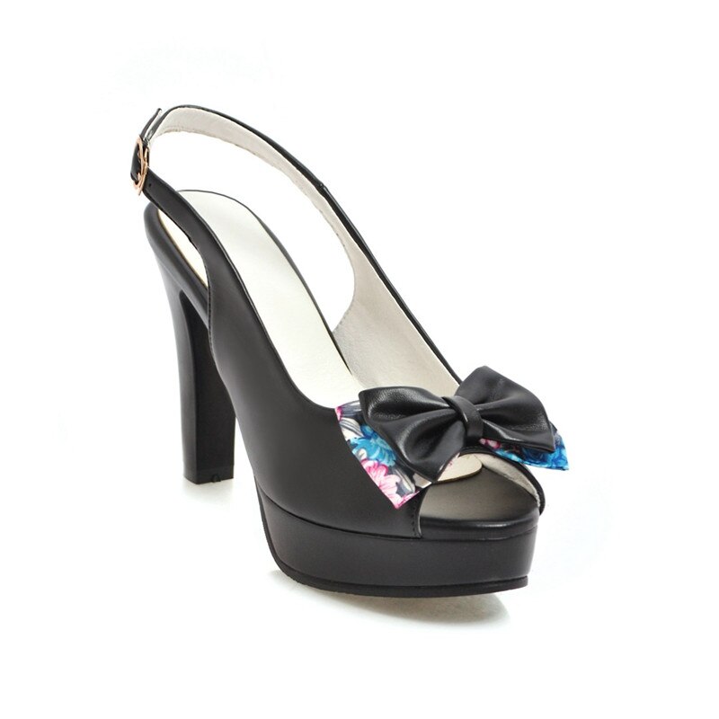 All-match high-heeled shoes