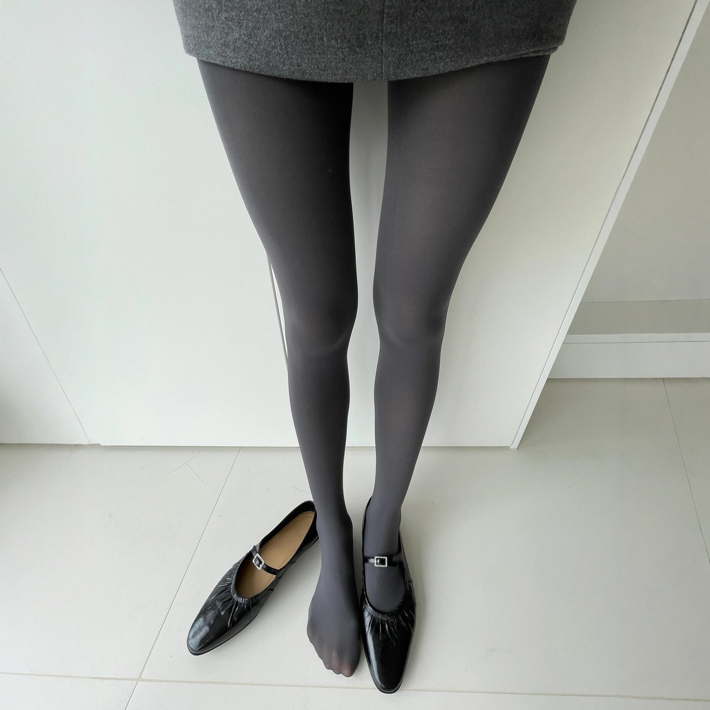 Womens Retro Low-Pressure Coffee Velvet Tights For FallWinter