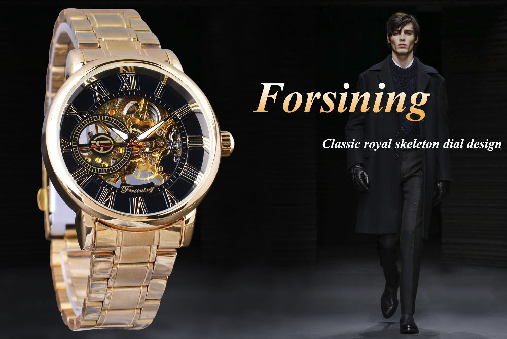 Factory Direct Hollow Man Manual Mechanical Watch Male Manual Mechanical Table's Strip