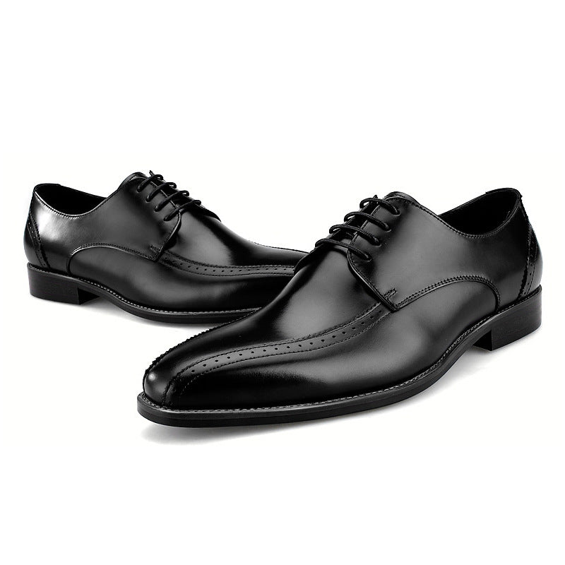 British Leather Top Layer Cowhide Business Suit Men's Shoes