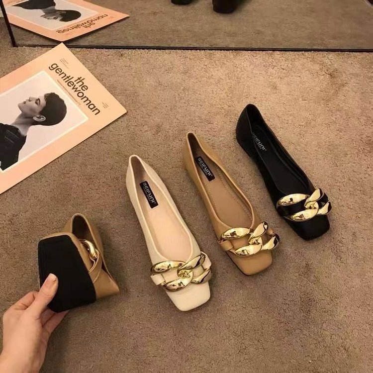 One Foot Simple Professional Style Comfortable Women's Shoes Ins Trendy Shoes