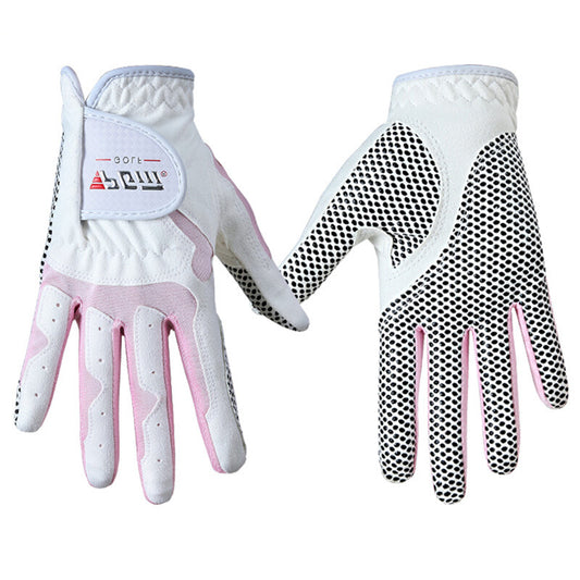 Golf Microfiber Cloth With Non-slip Particle Gloves