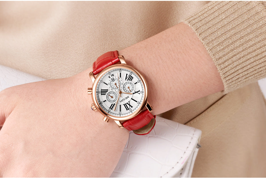 Multifunctional Chrono Women's Watch
