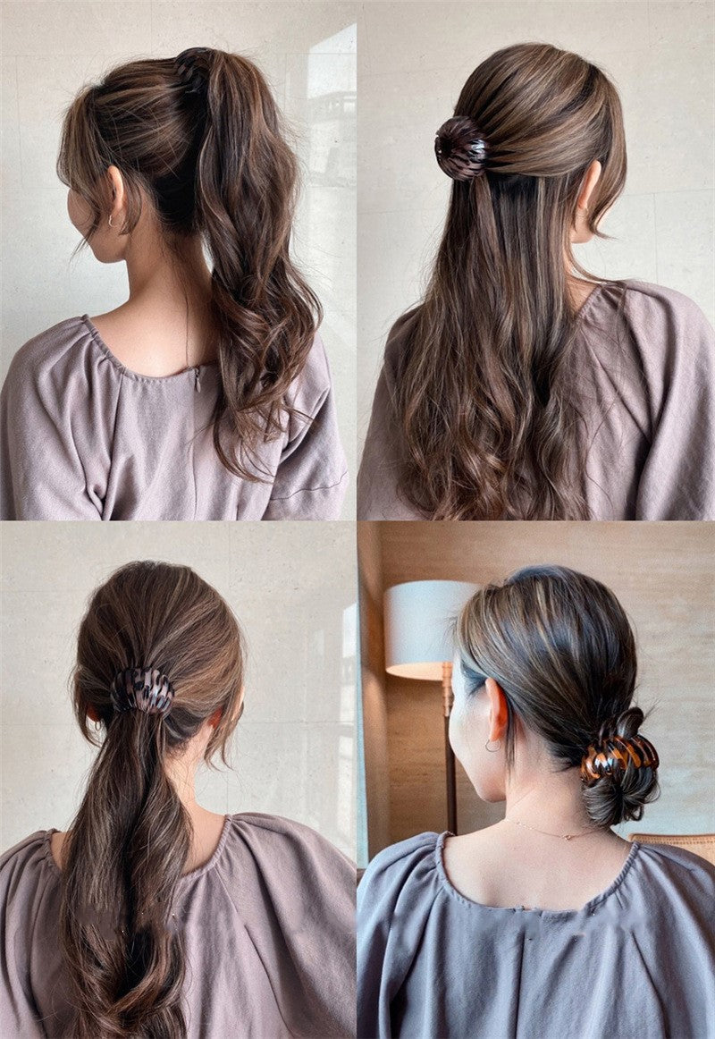 Koreansk Retro Geometrisk Elastisk Hårelastik