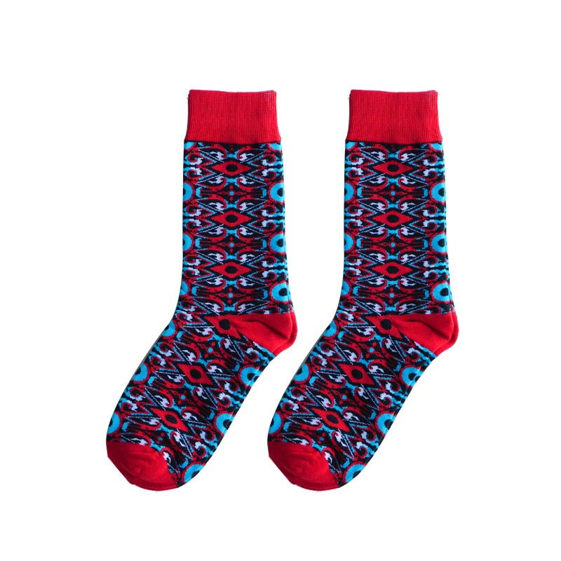 Dragon Phoenix Crane Pattern Fashion Socks