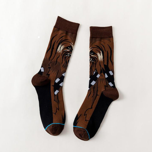 Socks Master Yoda R2-D2 Cosplay Socks Woo Ji