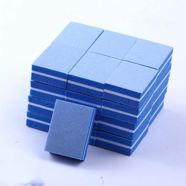 Two-sided mini nail file block