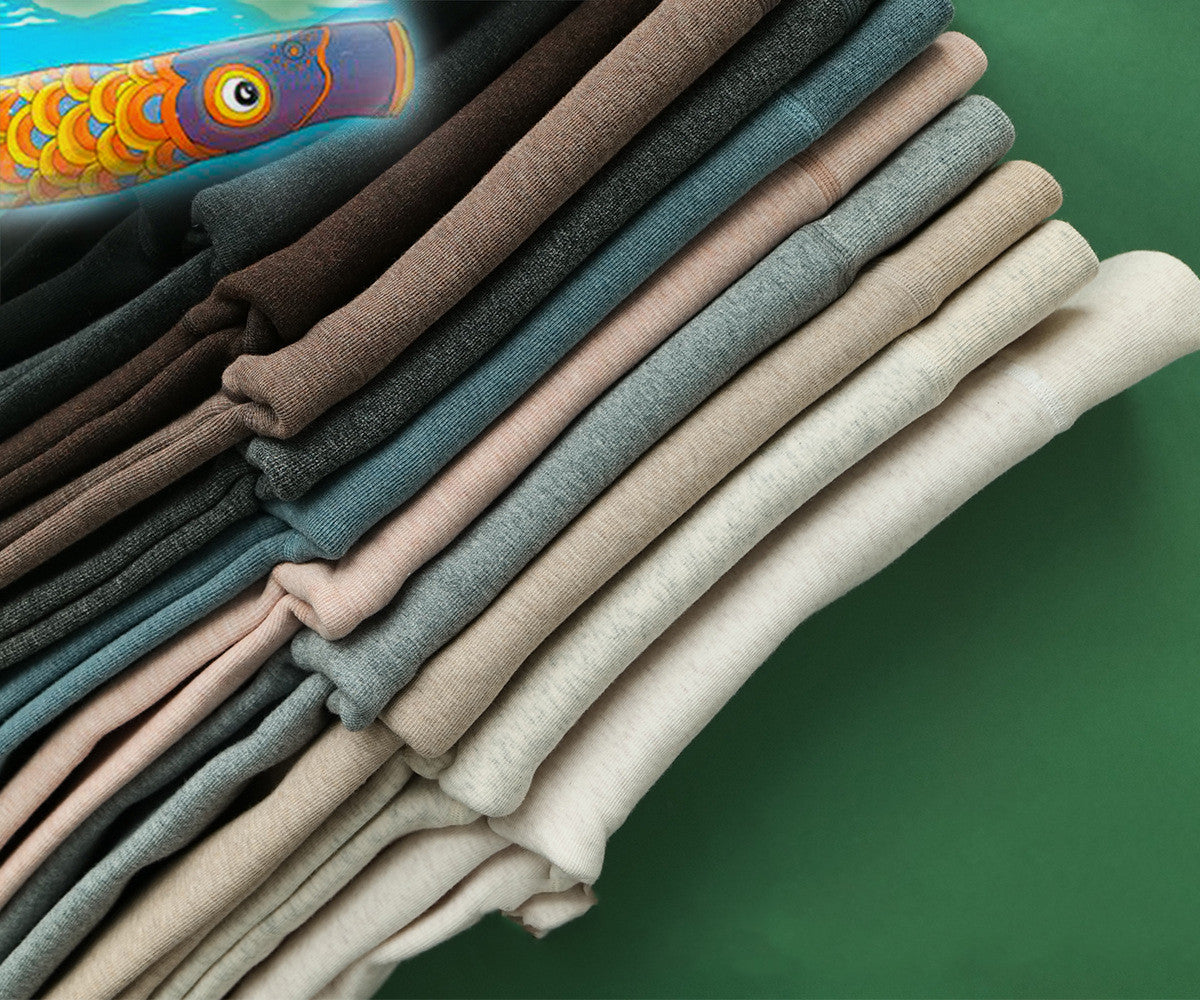 Striped Inner Cashmere Tights