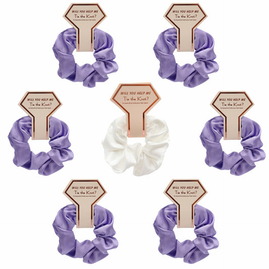 Women's Fabric Simulation Silk Satin Face Elastic Hair Rope