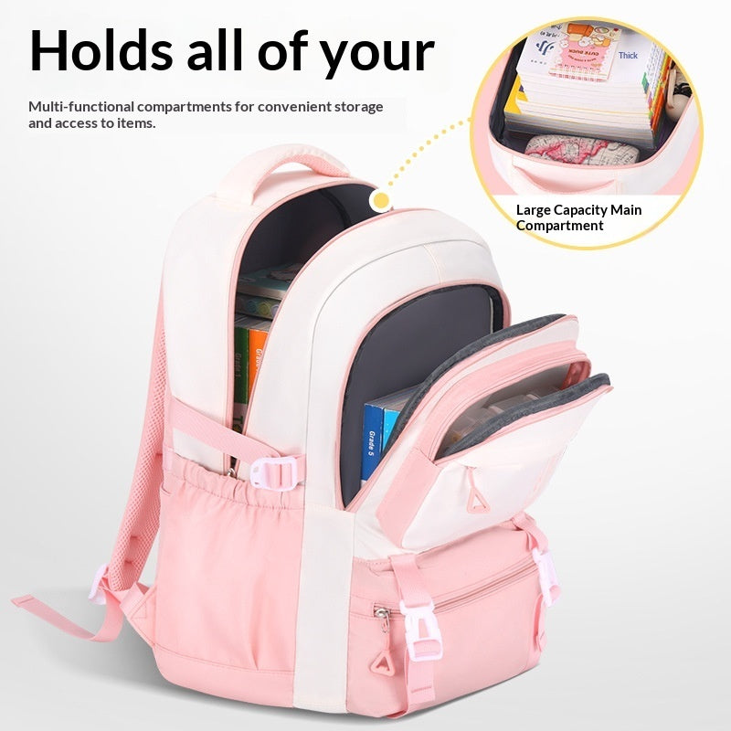 New Stylish Elementary School Backpack Cute Kids Backpack  Casual 3  piece Set