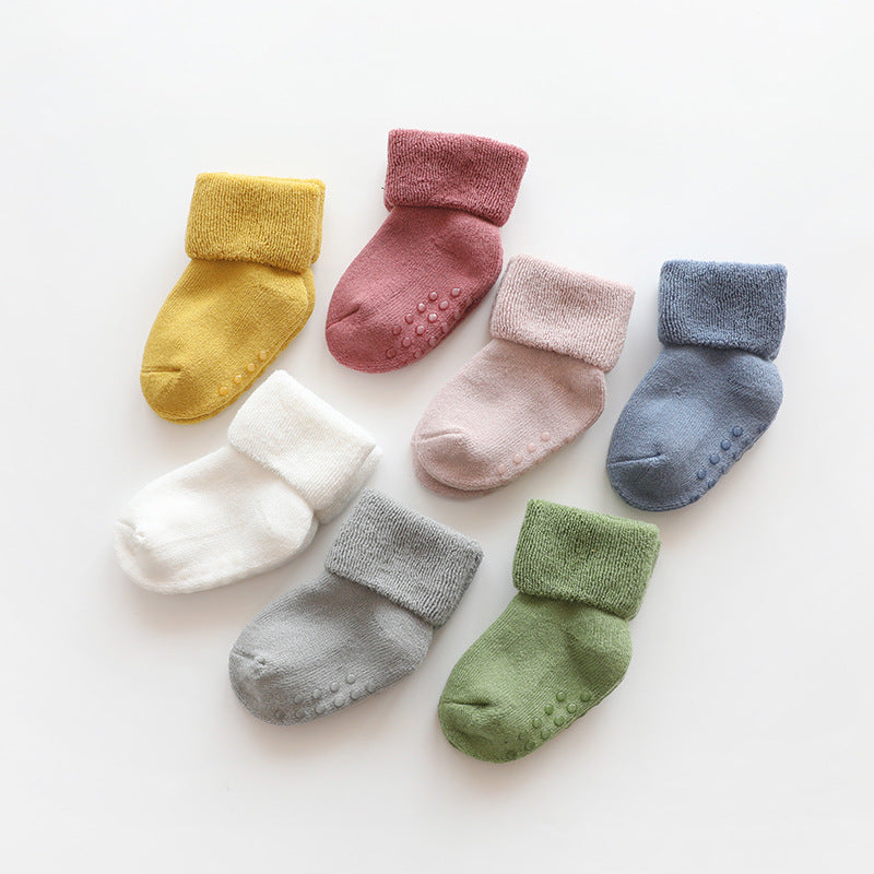 New Style Terry Thickened Baby Socks Non-slip