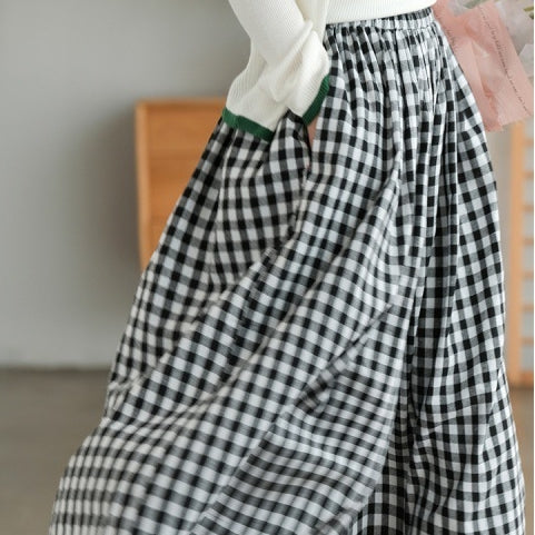 Wide Leg Culottes Plus Size Loose Cotton And Linen Comfortable Casual Pants