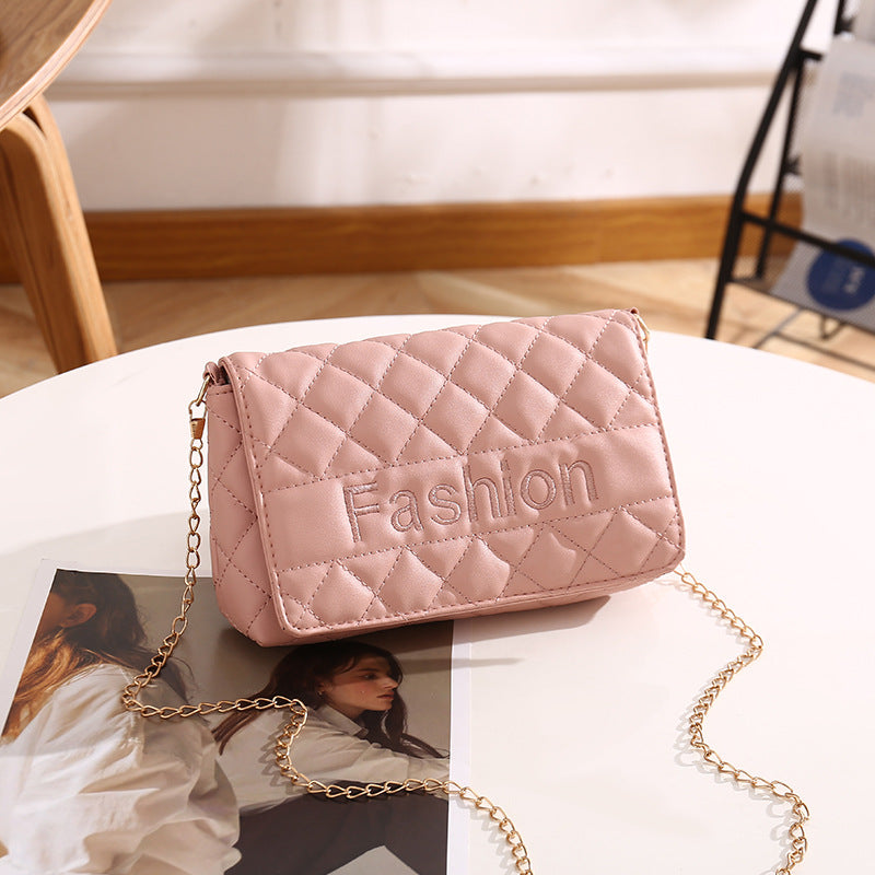 Women's Fashion Personalized Embroidered Small Square Bag