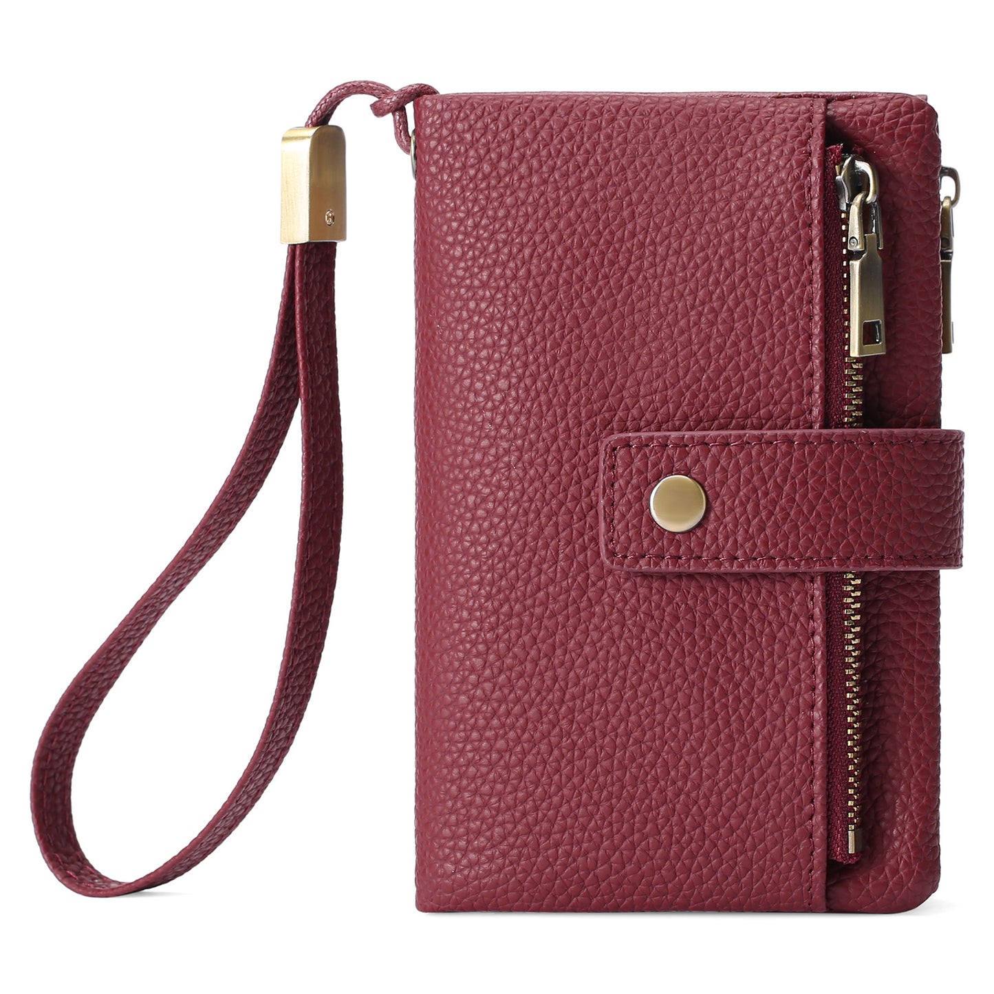 Women's Wallet Zipper Bag Clutch Anti-theft Card Swiping Bag Coin Purse