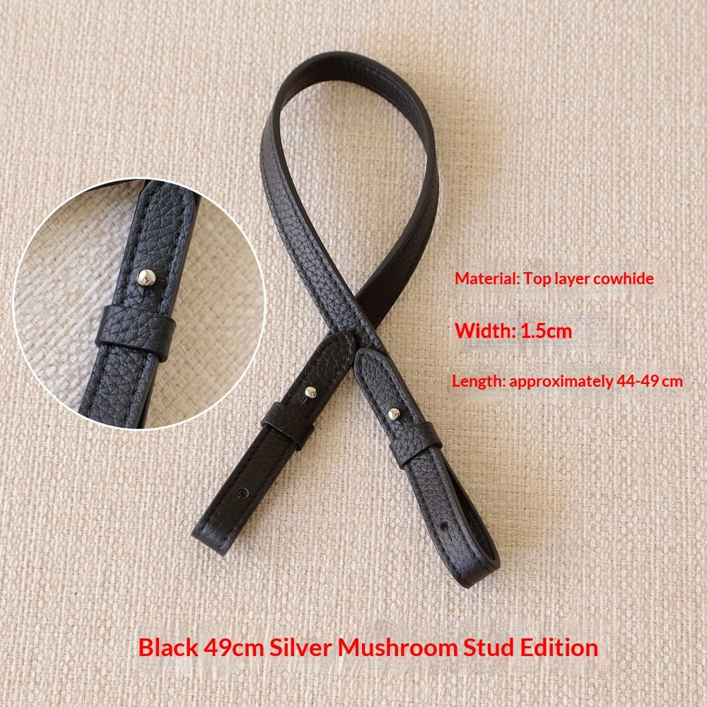 Genuine Leather Women's Bag Strap Accessories Replacement Spaghetti Strap