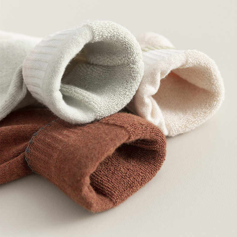 Middle Tube Boneless Thickened Warm Terry Socks