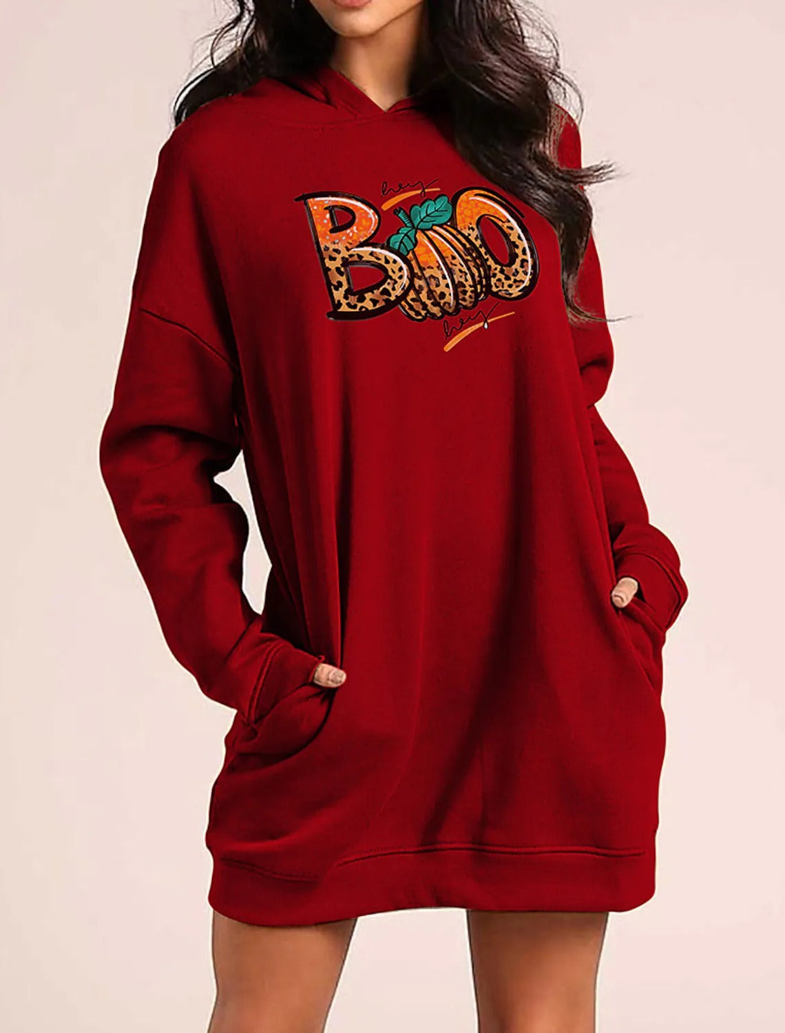 Fashion 3D Printing Female Long Sweater