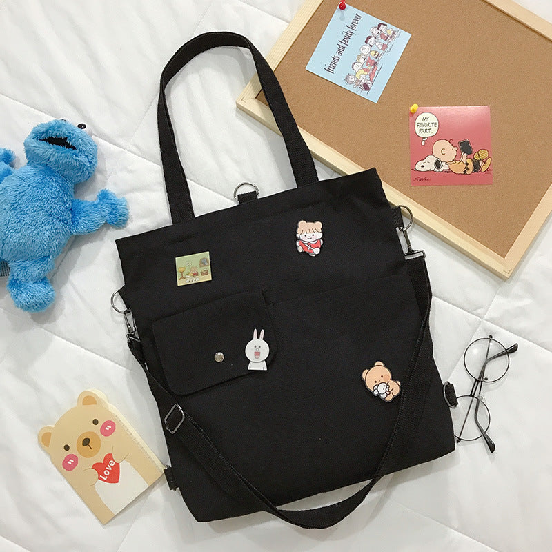 Three-pocket Large-capacity Student Tutoring Bag