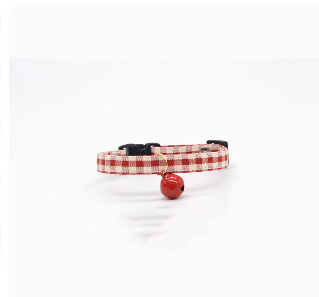 Lightweight Red Jubilant Decoration Bell Collar