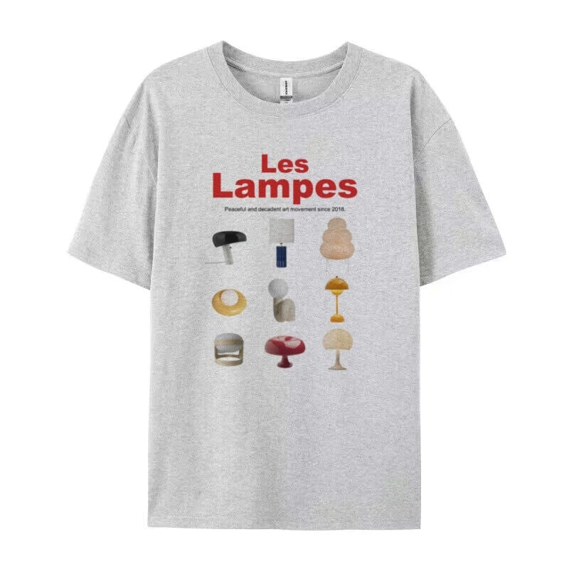 Printed Y2g Fashion Graphic Street Style Short Sleeve