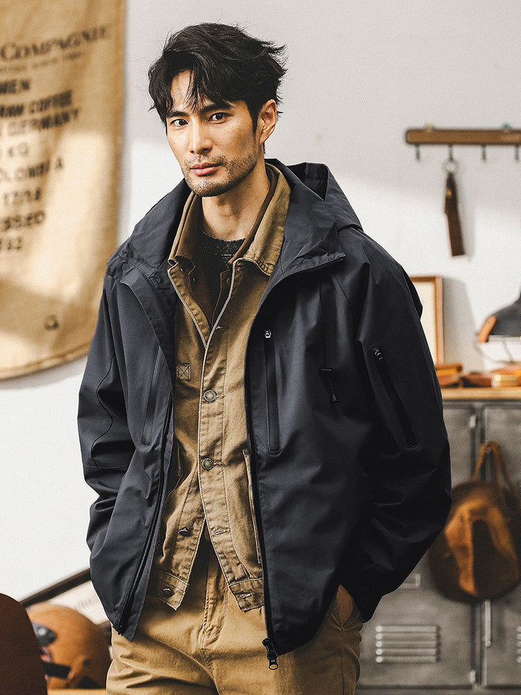 American Retro Outdoor Outdoor Jacket Coat Men