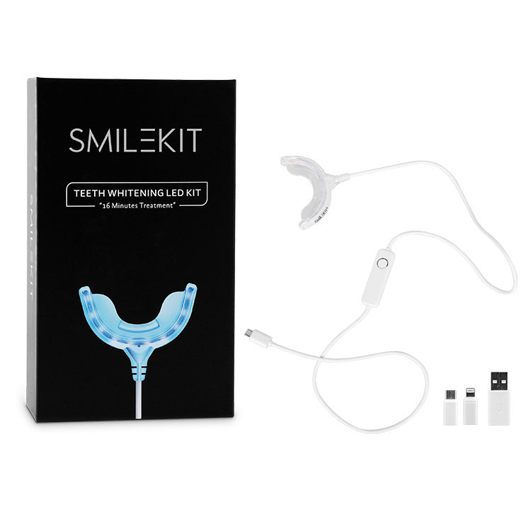 Wire Light Suit Household Tooth Whitening Suit Suit USB Charging Dental Instrument