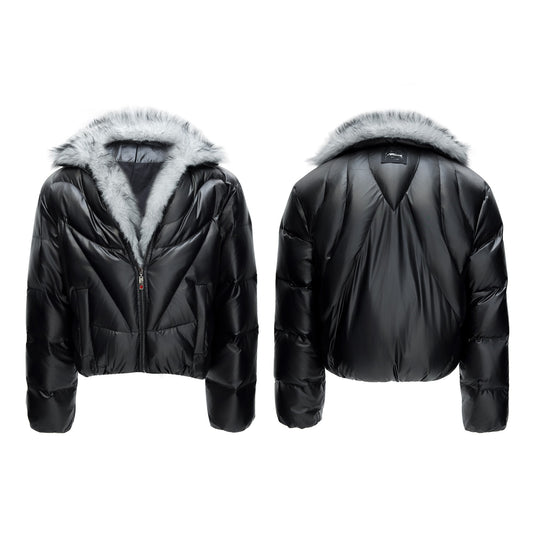 Mens Thickened Short Winter Jacket