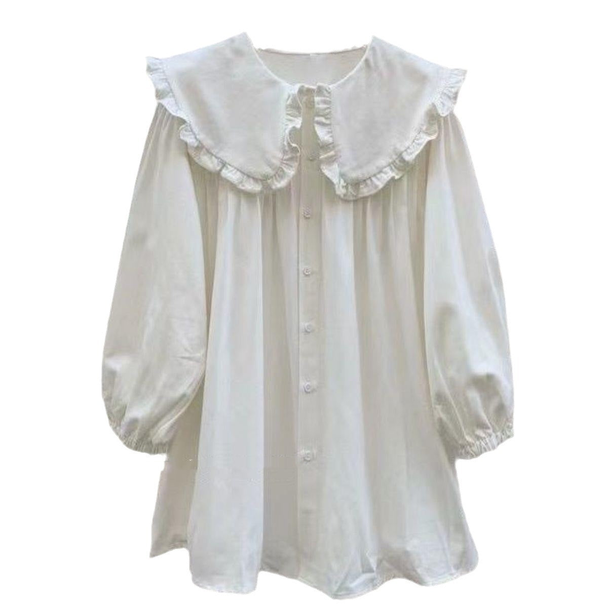 Plus Size New Full-figured Women's Blouse Long Sleeve Shirt Loose Slim Fit