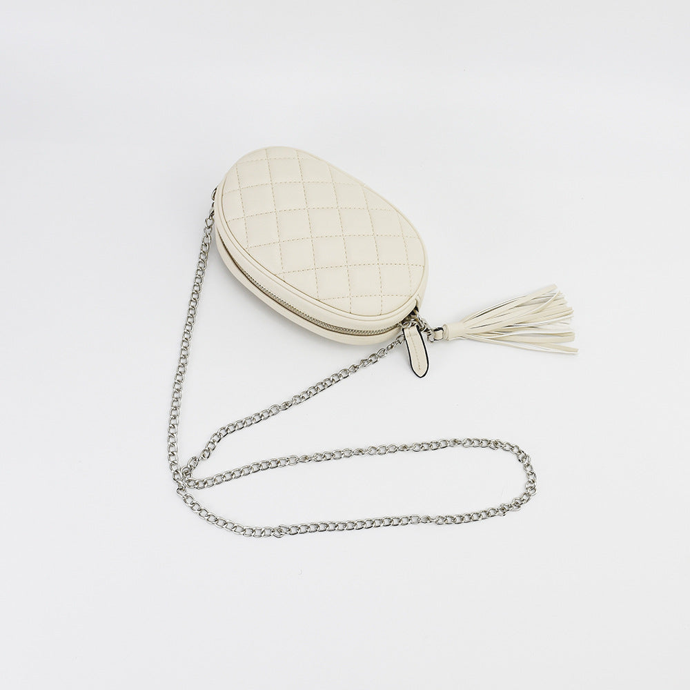 European and American ladies diamond belt bag