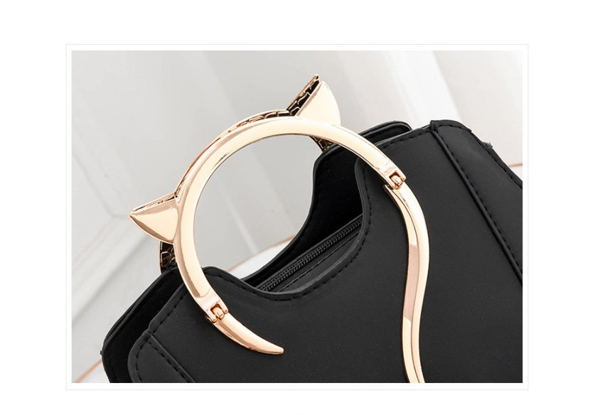 Fashion PU Leather Lady Handbag Messenger Bag