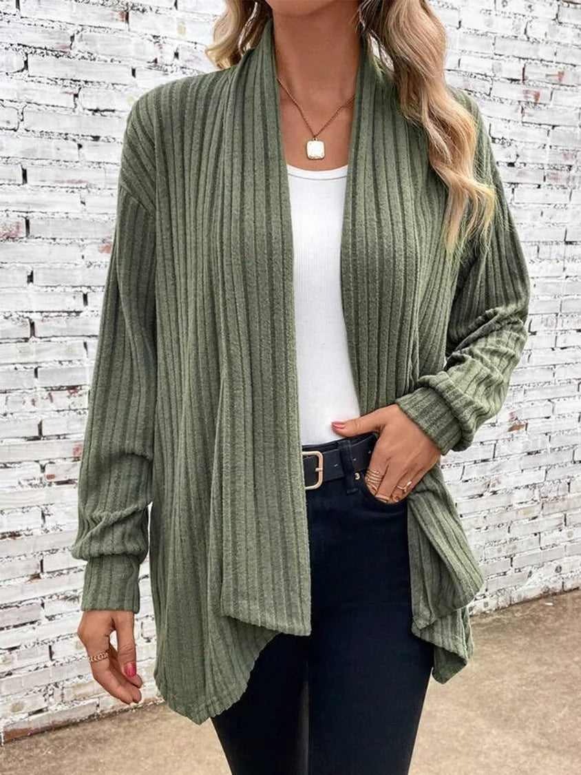 Cross-border Foreign Trade Temu Long Sleeve Loose Cardigan Coat